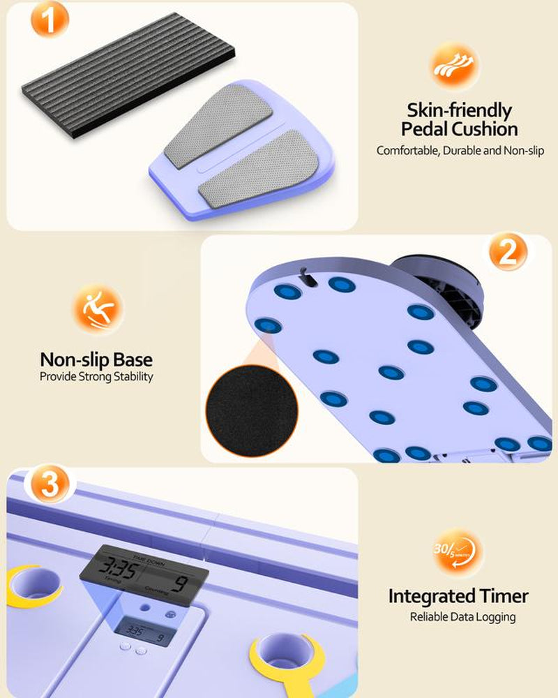 Transform Your Home Workouts with the 15-In-1 Pilates Board & Exerciser Kit - Ultimate Full-Body Fitness Solution!