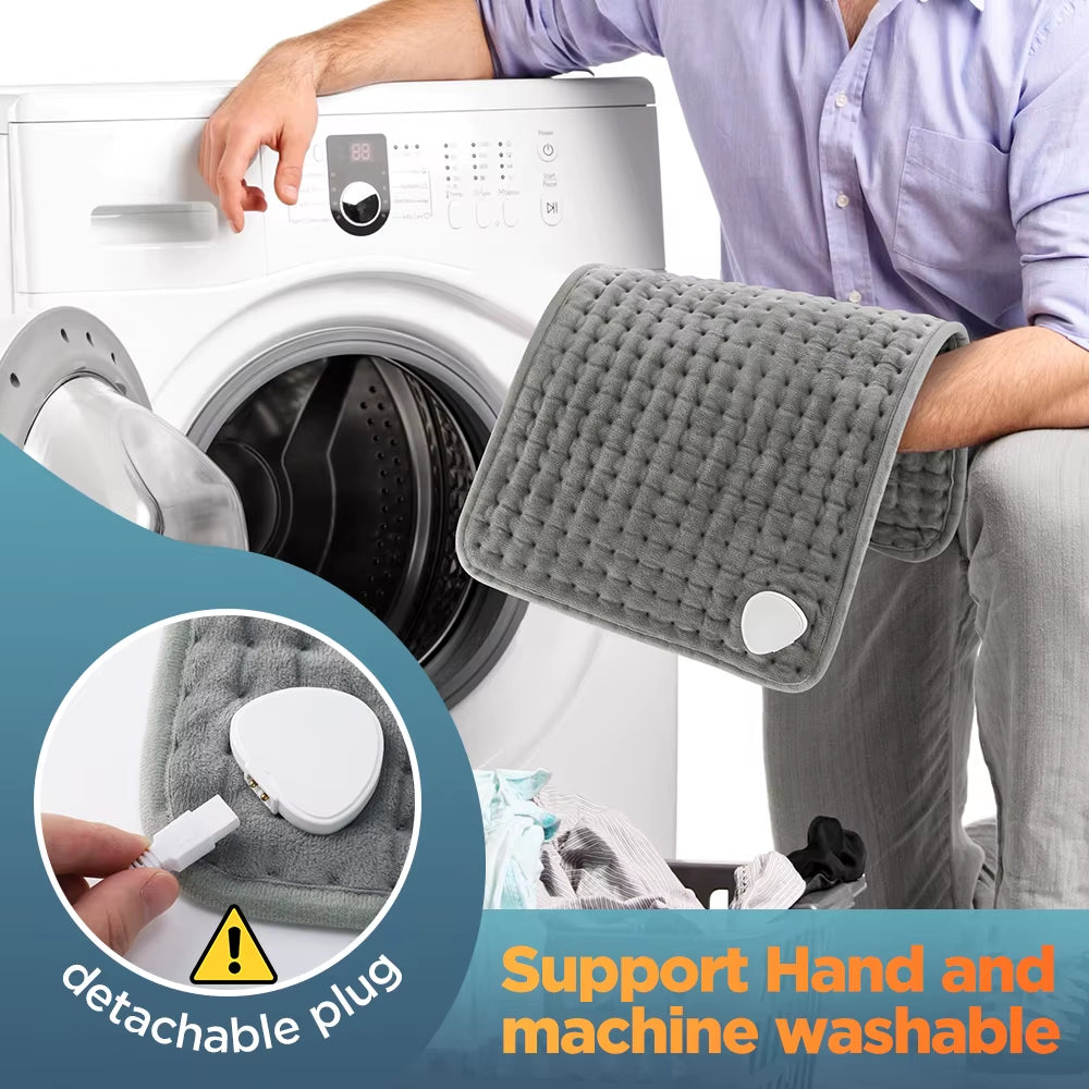 30X60Cm Electric Blanket 9 Levels Hot Compress Pad for Legs Back Hands Warmer Adjustment Temperature Fast Heating Thermal Mat