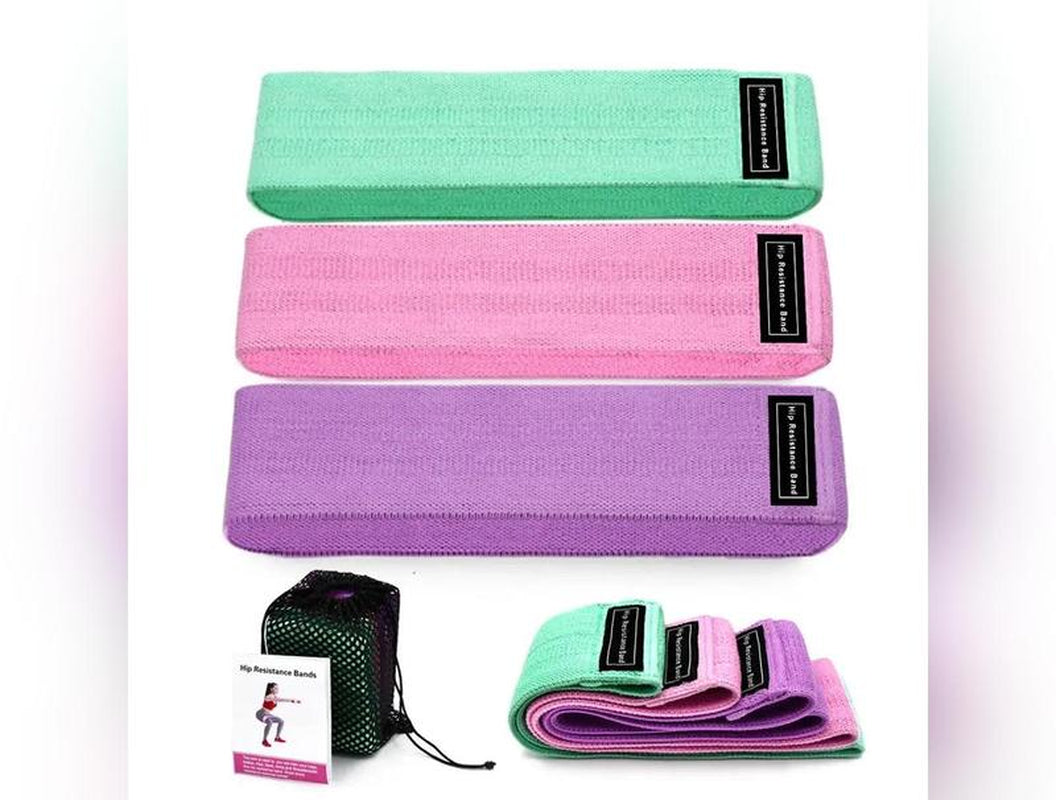 Ultimate Resistance Bands Set - Trio for Total Body Workouts