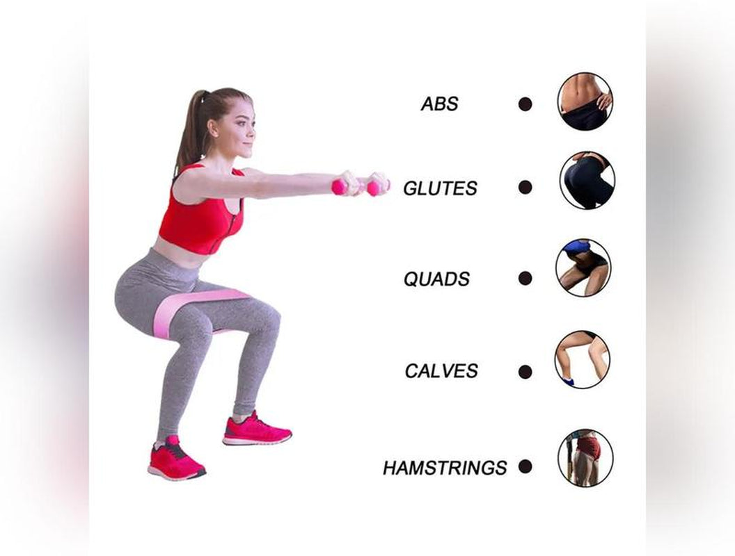 Ultimate Resistance Bands Set - Trio for Total Body Workouts