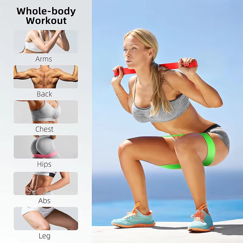 Ultimate Resistance Bands for Yoga and Fitness - Versatile Elastic Loop for Leg Squats, Dance, and Stretching