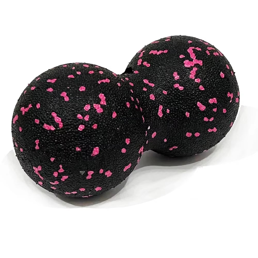 EPP 8Cm Peanut Balls Body Massage Fascia Ball High Density Muscle Relaxation Lacrosse Fitness Yoga Myofascia Ball Relieve Pain