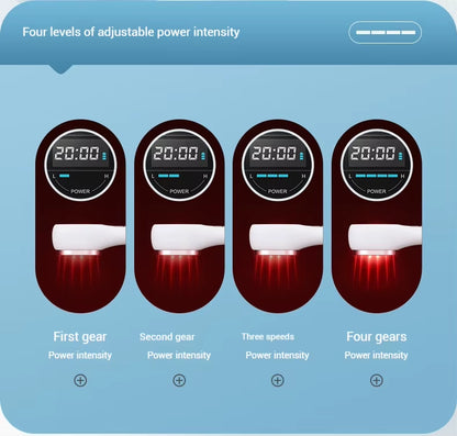 NEW 650Nm & 808Nm Low-Level Laser Device Cold Laser for Pain Relief & Physical Therapy Health Care