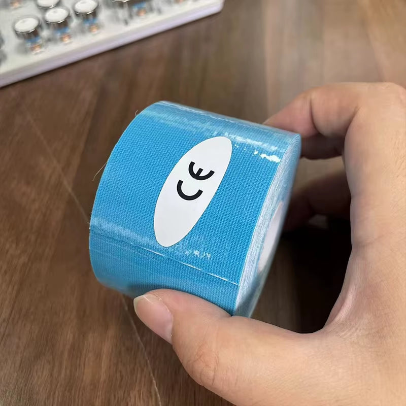 Sports Waterproof Kinesiology Tape Stickers Athletic Bandage Muscle Recovery Protector Strapping Pain Relief Tennis Gym