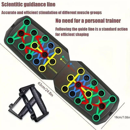 Ultimate Collapsible Pushup Plate - Home Fitness Essential & Perfect Gift for Men