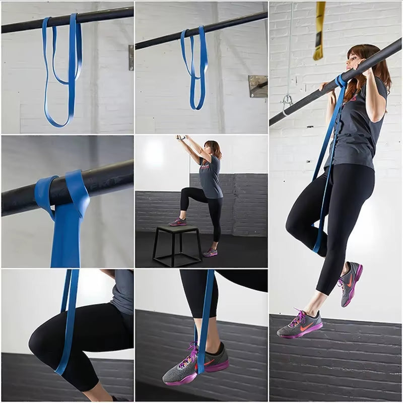 Ultimate Resistance Belt for Gym & Pilates - Unisex Elastic Pull-Up Support for Enhanced Workouts